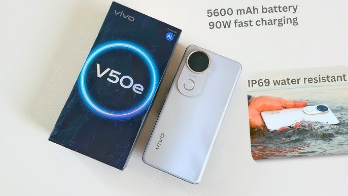 Vivo V50E battery and charging